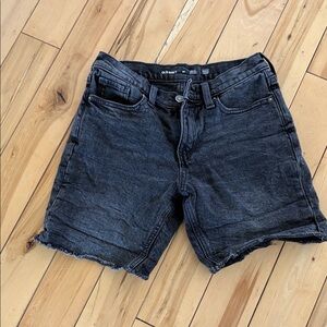 Old Navy Kids Dark Gray Denim Shorts